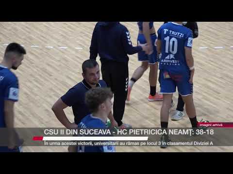 CSU II din Suceava – HC Pietrica Neamț: 38-18