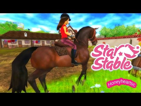 Star Stable Horses Game Let's Play with Honeyheartsc Part 1 Video Series - Create Rider Video