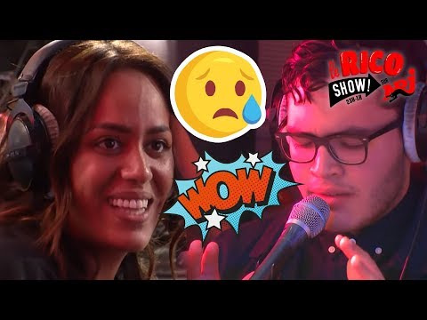Amel Bent très émue sur la cover de Yadam - Le Rico Show sur NRJ