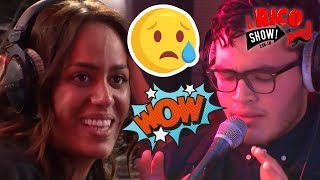 Amel Bent très émue sur la cover de Yadam - Le Rico Show sur NRJ