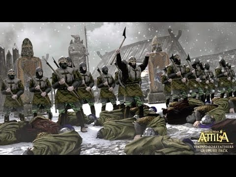 Total War Attila Blood Vikings Machinima (Brutal Gore)