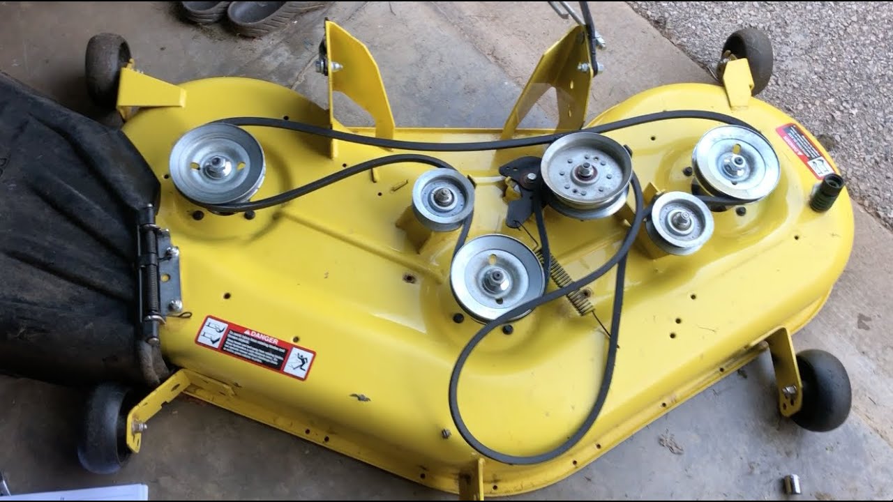 Riding Mower - Mower Belt Change