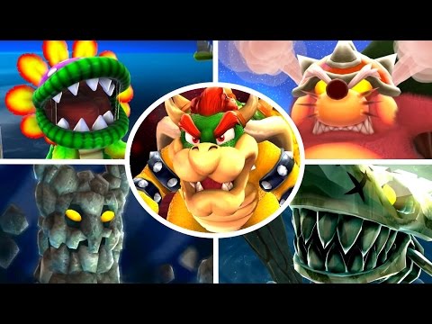 Super Mario Galaxy HD - All Bosses (No Damage)