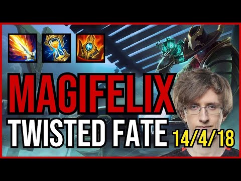 MAGIFELIX - TWISTED FATE vs KAYN Mid - EUW Challenger - Patch 11.5