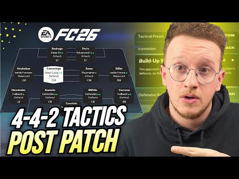 *POST PATCH* Best META 442 Custom Tactics In FC 26!