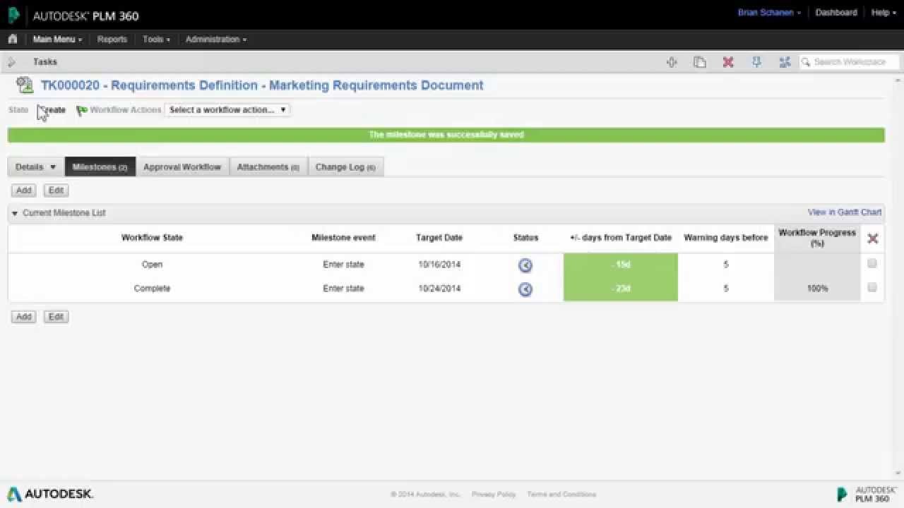 Task Editing in Fusion Lifecycle