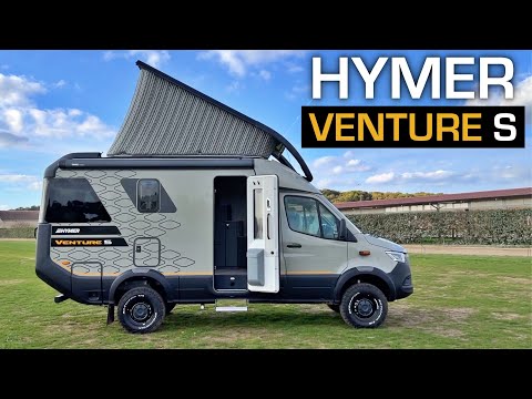 L'HYMER VENTURE S sur Mercedes Sprinter 4x4, fait sa première sortie nature au Camper Van Week-End !