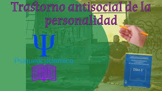 Trastorno de personalidad antisocial