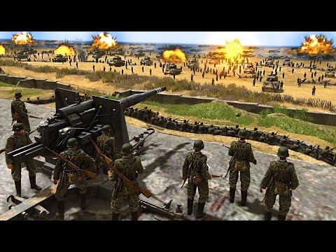 Can German Army D-DAY FORTRESS Survive DEADLIEST Beach Invasion EVER?! - Gates of Hell