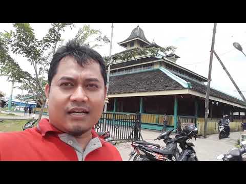 Eksploring Pontianak di Masjid Jami' Shultan Syarif Abdurrahman Al-Kadri.