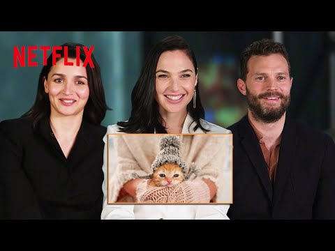 Gal Gadot and Alia Bhatt react to cute animals