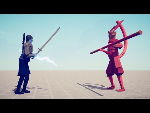 SASUKE vs EVERY UNIT - Totally Accurate Battle Simulator