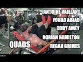 QUADOMINATION leg training at Flex Plex gym!