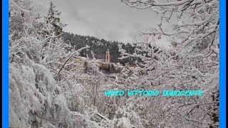preview picture of video 'Tempesta di neve in Val di Vara'