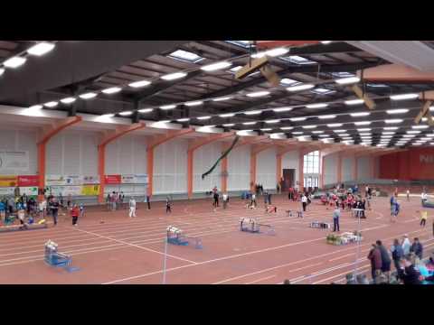 Lena 50m 8,16s 1 miejsce bieg finałowy podczas Hallensportfest in Senftenberg 19.11.2016