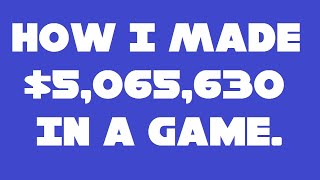 How I Made $5,065,630 In A Game - Playing The Stock Market in Robert Kiyosaki