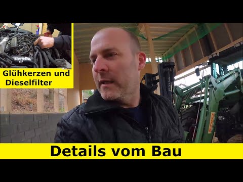 Xylon in the hall | Replacing diesel filters and glow plugs on vehicles | Beno's Tractor VLOG #187