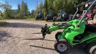 Мультифункциональный погрузчик Avant 520, 2010 compact loader with good equipment., Nivala | Изображение 4 - Machineryline