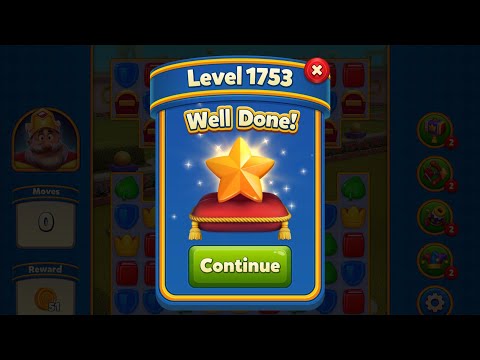 Royal Match - King Robert - Level 1753