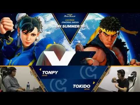 SFV: MF.Tonpy vs Tokido - Dreamhack Summer 2016 Pools - CPT 2016