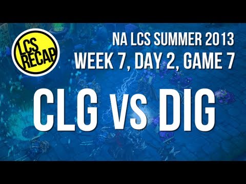 LCS Recap: CLG vs DIG - Week 7, Game 7 (NA Summer 2013)