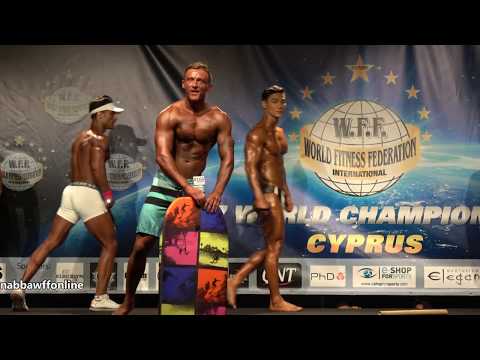 Andrew Conroy – Competitor No 169 – Men Short Sports Model - WFF World Championship 2017