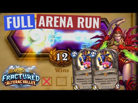DOUBLE ZEPHYRS???? 12 Win Rogue - Hearthstone Arena Fracted in Alterac Valley