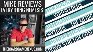 Nemesis Board Game - Every Expansion Reviewed by Mike