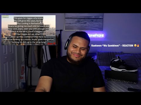 First Time Hearing Raekwon "Wu Gambinos" - REACTION 😳🔥