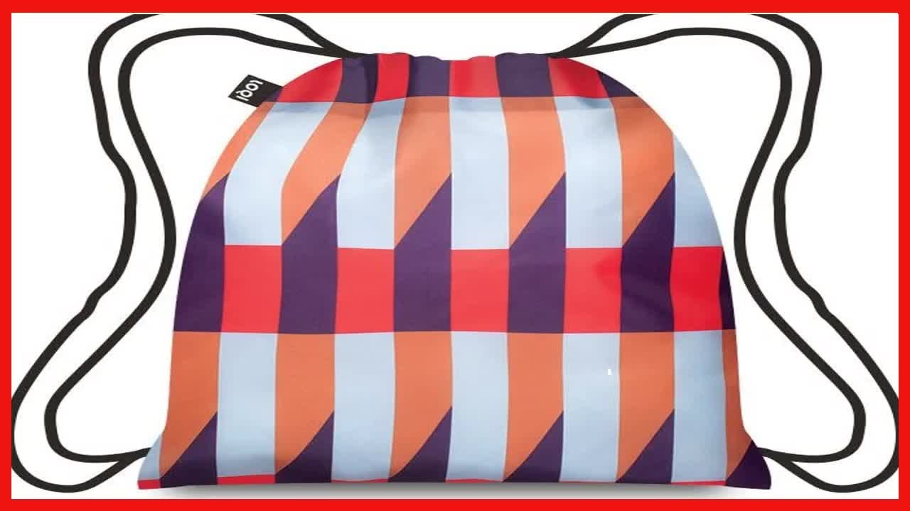 Quality product -  LOQI GEOMETRIC Collection Backpacks (Stripes)