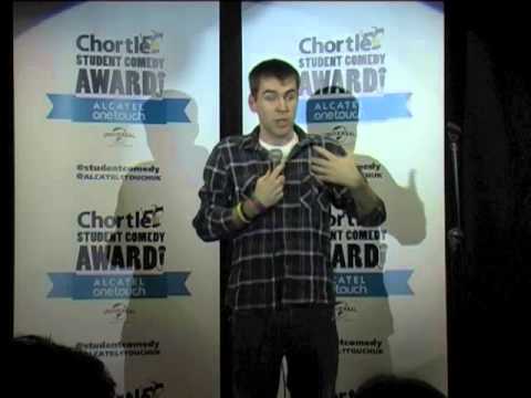 Mike Reed performs to Glamorgan uni  chortle rights