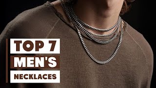 Top 7 Best Men's Necklaces to Elevate Your Look Instantly!