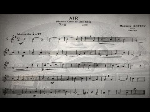 La Trompette Classique Volume A - 05 (AIR  Modest GRÉTRY)