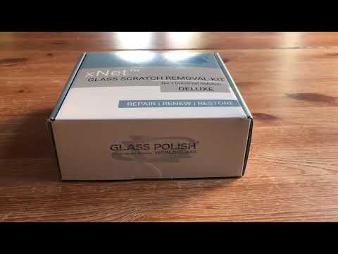 Unboxing our NEW Glass Polish Delux xNet DIY Scratch Removal Kit.