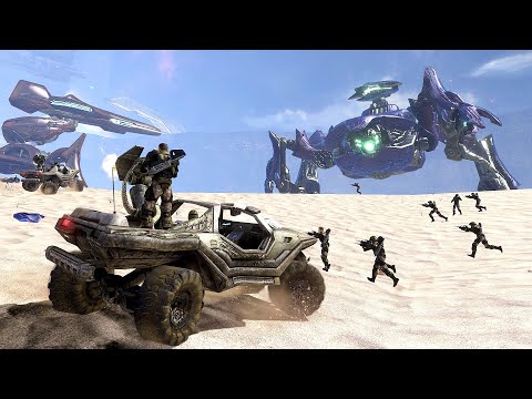 UNSC vs COVENANT - HALO 3 NPC Wars #14