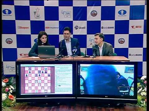 Round 5: Karjakin - Leko