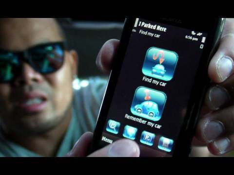I Parked Here - Symbian app that remembers where you park