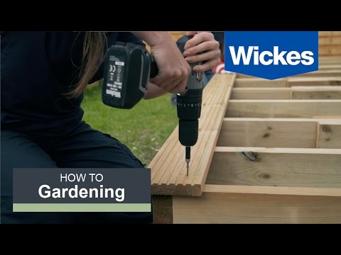 How to Lay Decking with Wickes