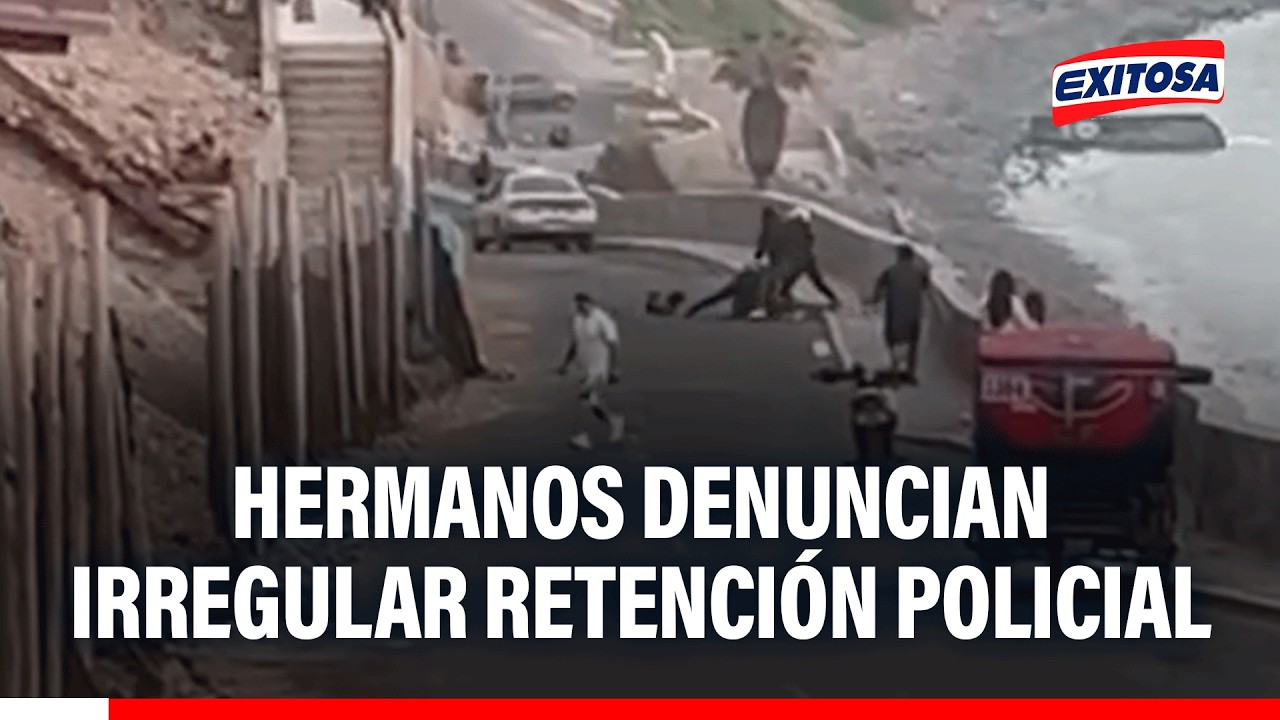 🔴🔵 Hermanos denuncian irregular retención policial