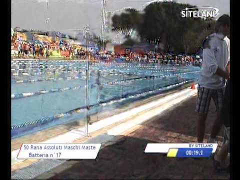 Serie 17 dei 50 Rana  Assoluti Maschi Master - 11 Memorial Andrea Bettiol