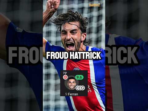 How Ferran Torres scored a hat-trick on his UCL debut!😭😨☠️