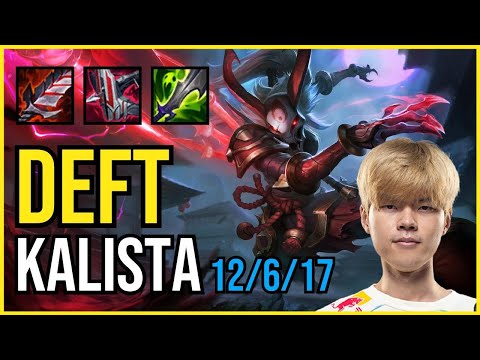 DEFT - KALISTA vs RULER - EZREAL ADC - KR Grandmaster - Patch 11.4
