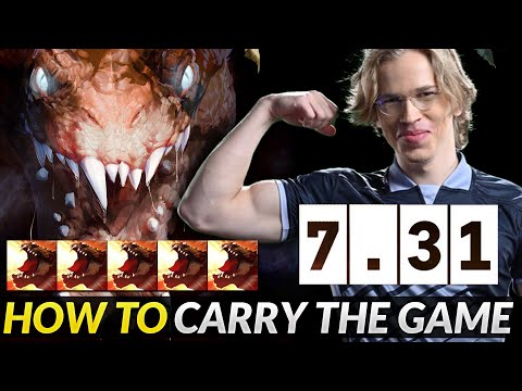 Topson Primal Beast Offlane - How to Carry Game with This Hero