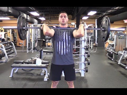 How to do the '3 Types' of Barbell Overhead Press | Olympic Lifting