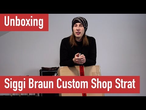 Siggi Braun Custom Shop HSS Strat Unboxing
