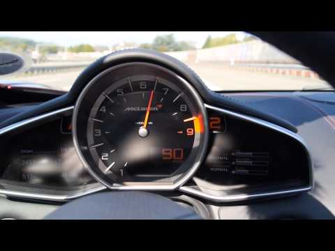 McLaren 12C Spider 0-100 acceleration normal automatic mode - Autogefühl Autoblog