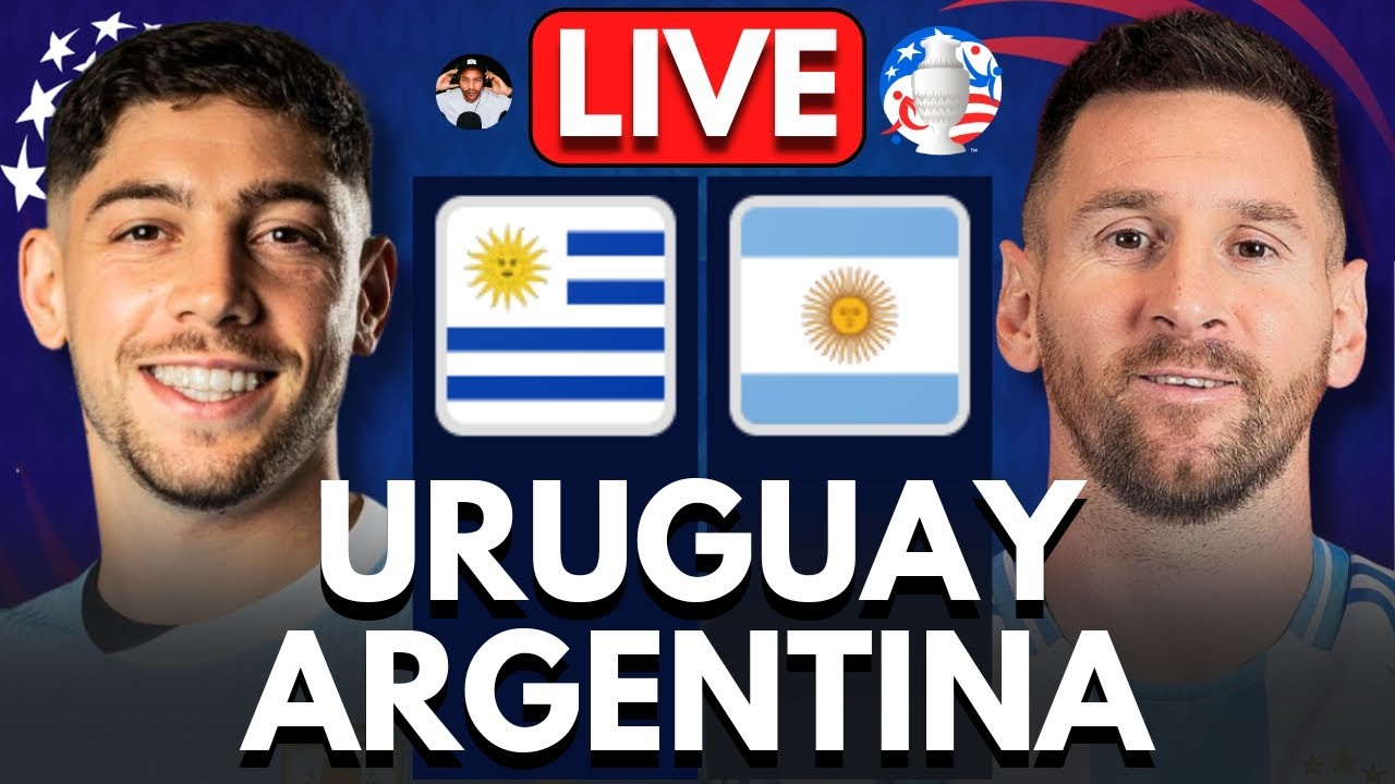 🔴URUGUAY vs ARGENTINA LIVE | FIFA WORLD CUP 2026 Qualifiers | WATCH ALONG