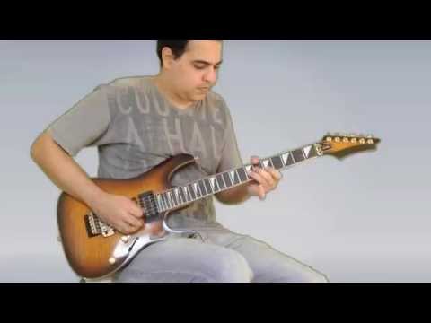 Felipe Coelho - Lick Penta Blues - Guitar Lesson / Aula Guitarra + TAB #1