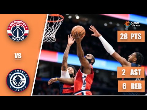 Alex Sarr - 28 Points, 2 Assists, 6 Rebounds vs Clippers - 2025-26 Regular Season