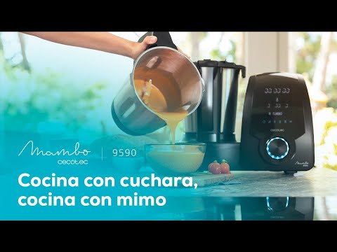 Cecotec Robot di Cucina Multifunzione Mambo 9590. 1700 W, 30 Funzioni,  Cucchiaio MamboMixBilancia incorporata, Caraffa in
